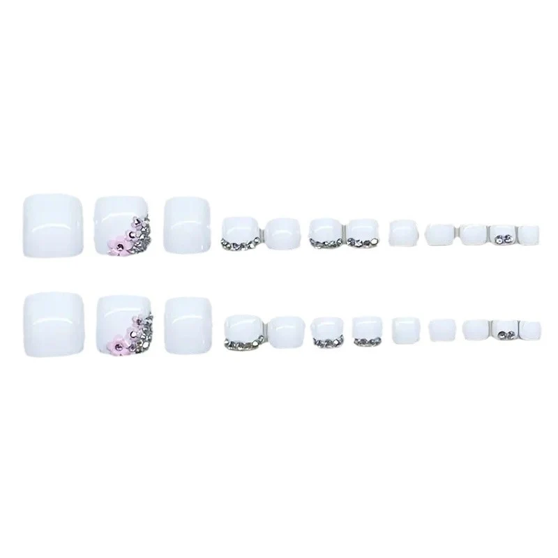 Dekorativer Pediküre Nagelkunst Set Karnz