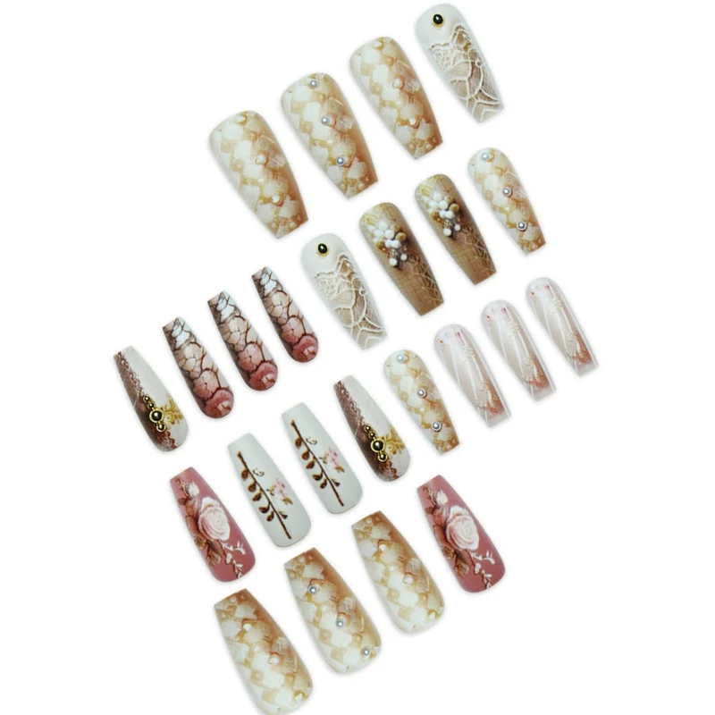 Dekoratives Artisan Nagelkunst Set Karnz