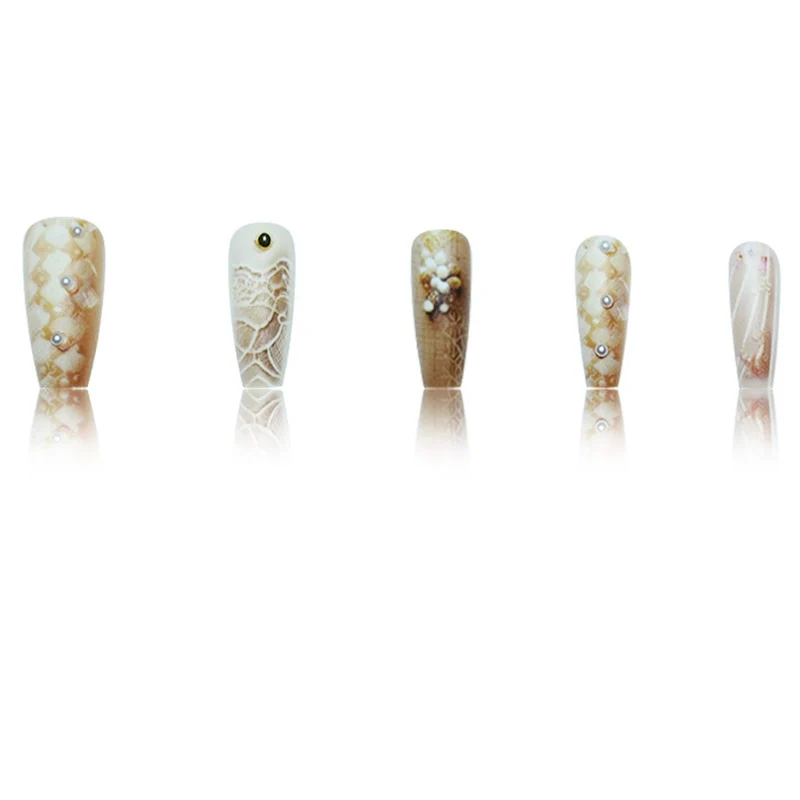 Dekoratives Artisan Nagelkunst Set Karnz