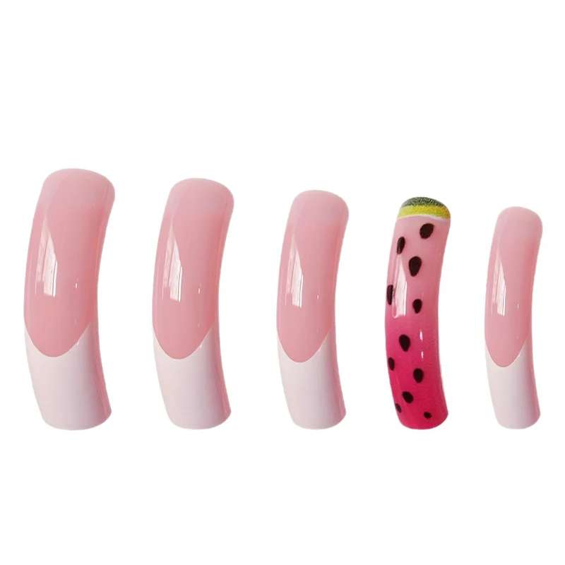 Kreatives Wassermelonen-Themen Nagelkunst Set Karnz