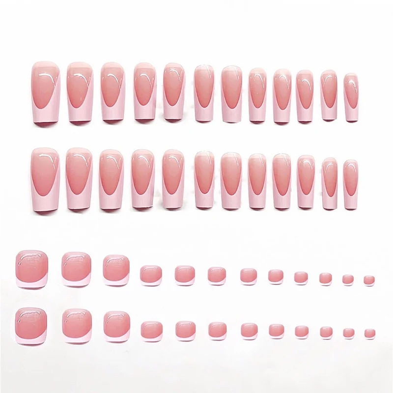 Kreatives Cut-Out Acryl-Nagel-Set Karnz