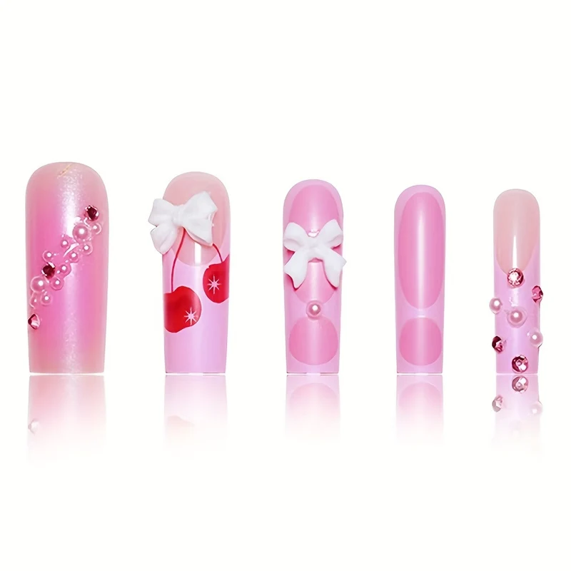 Kreatives Kirschblüten-Nagelkunst-Set Karnz