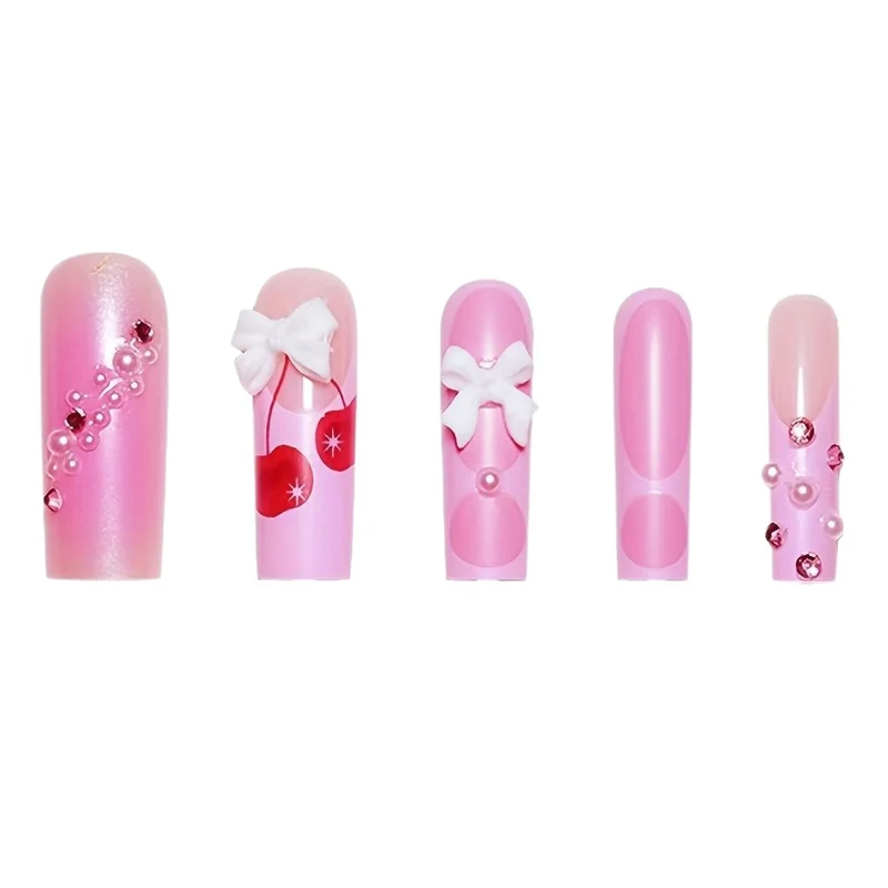 Kreatives Kirschblüten-Nagelkunst-Set Karnz