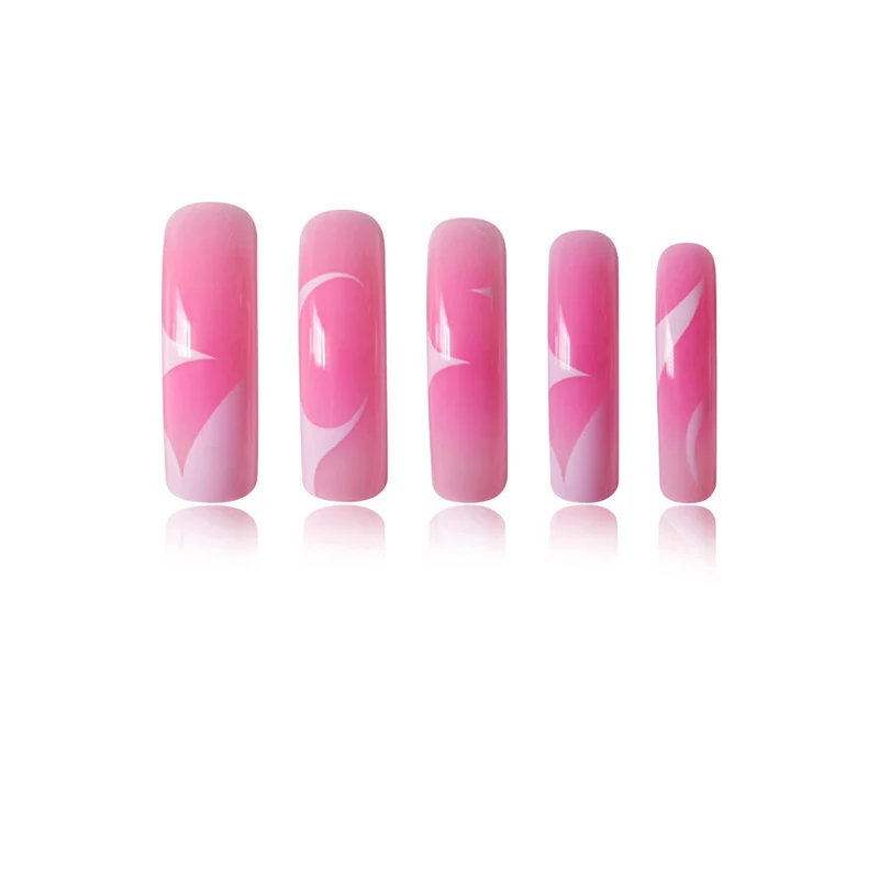 Künstlerisches Ombre Nagelset Karnz