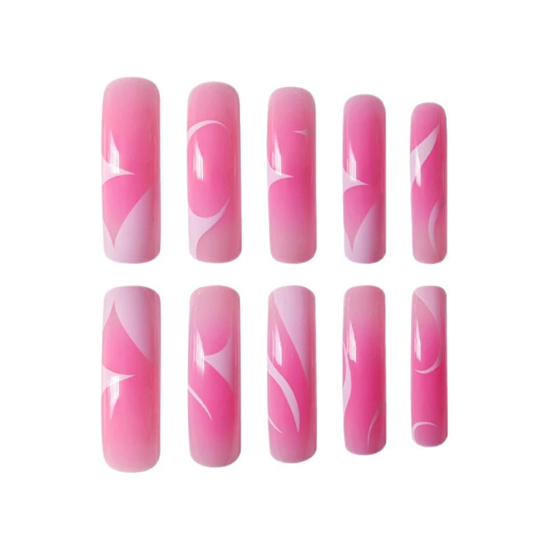 Künstlerisches Ombre Nagelset Karnz