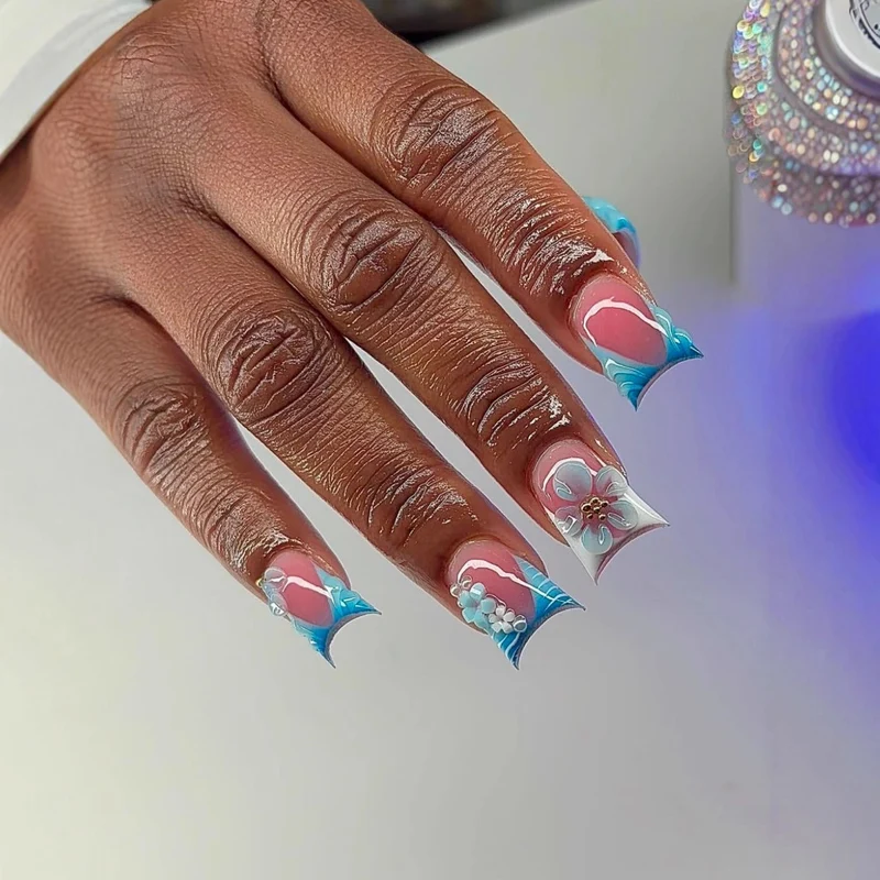 Künstlerische florale Nagelverbesserungen Karnz 1789447218