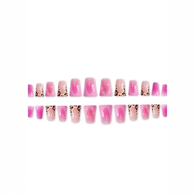 Künstlerische florale Acrylnagelverstärkungen Karnz 1789447170