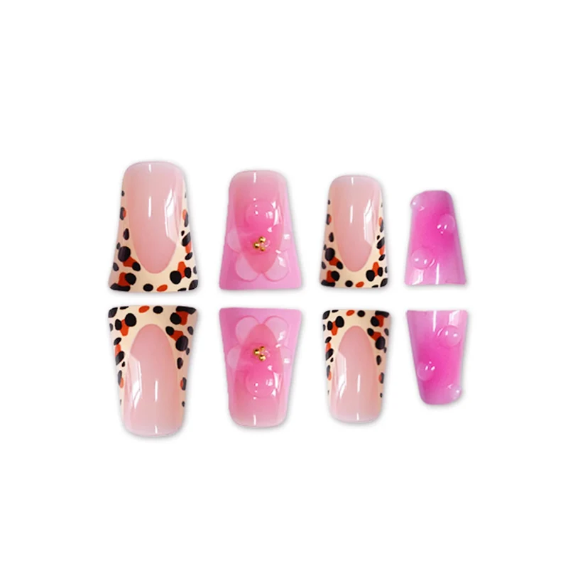 Künstlerische florale Acrylnagelverstärkungen Karnz 1789447170
