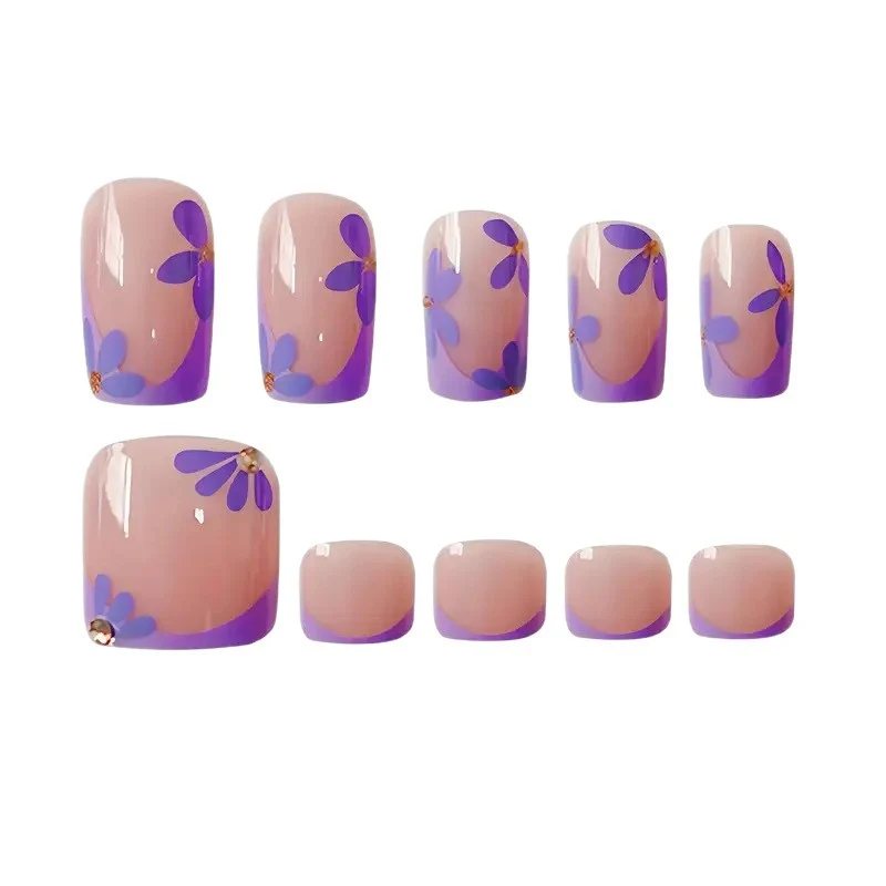 Künstlerische Acryl-Nagelerweiterungen Karnz