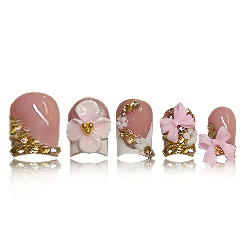 Artisan Floral Nail Decoration Set Karnz