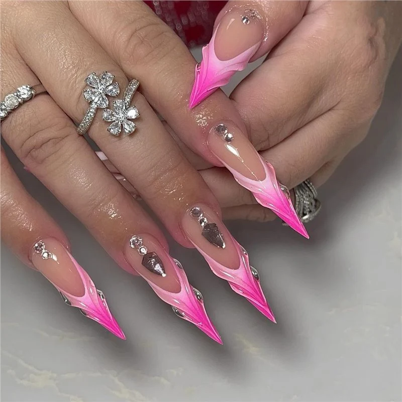 Acryl Press-On Nail Set Karnz