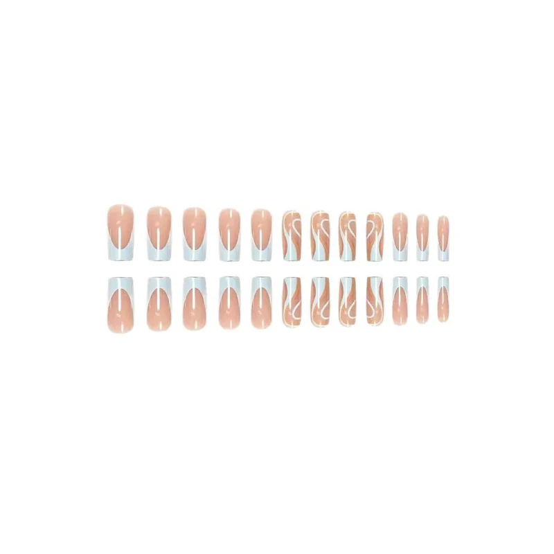 Abstract Marble Nail Art Set Karnz