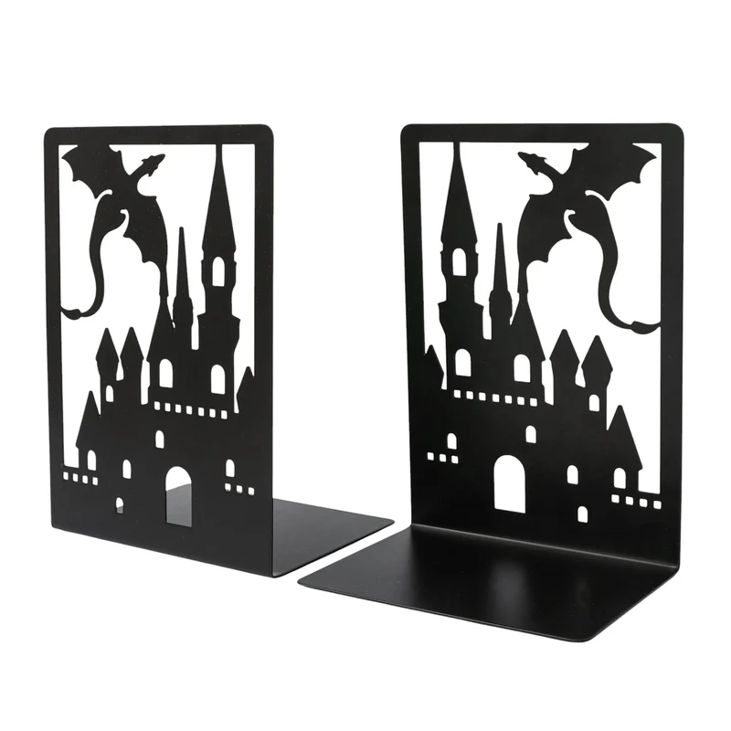 Fantasy-Schloss-Themen Dekorative Buchstützen