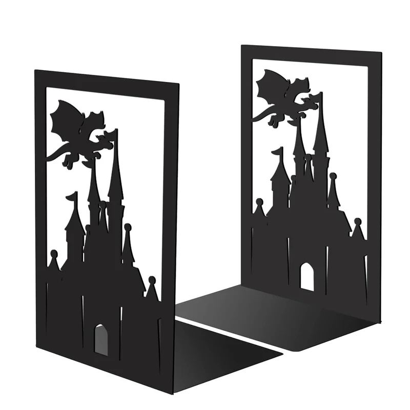 Fantasy-Schloss-Themen Dekorative Buchstützen