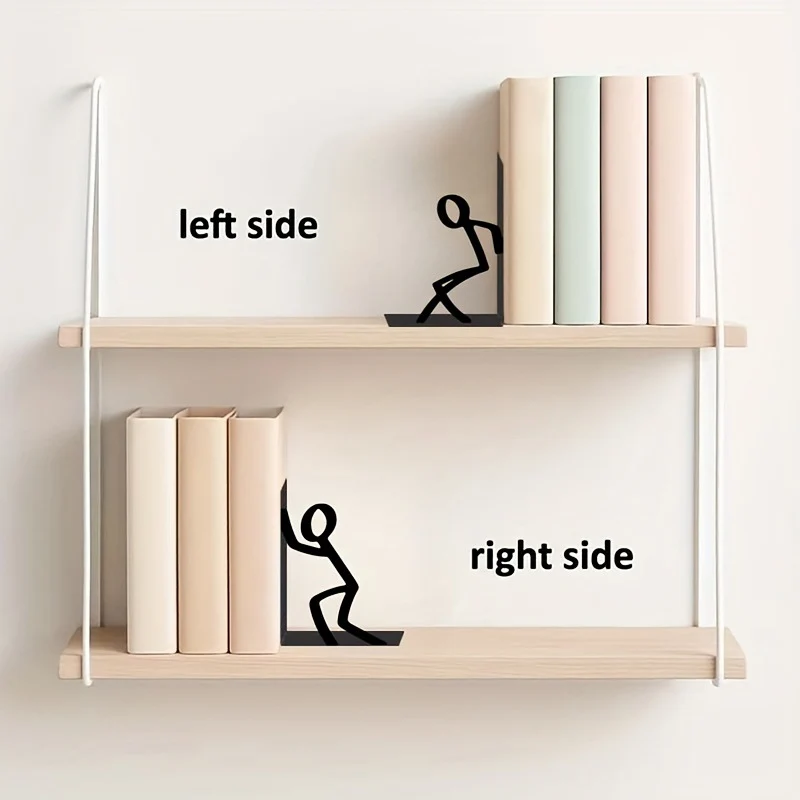 Dekorative Buchstützen mit verspieltem Figuren-Design