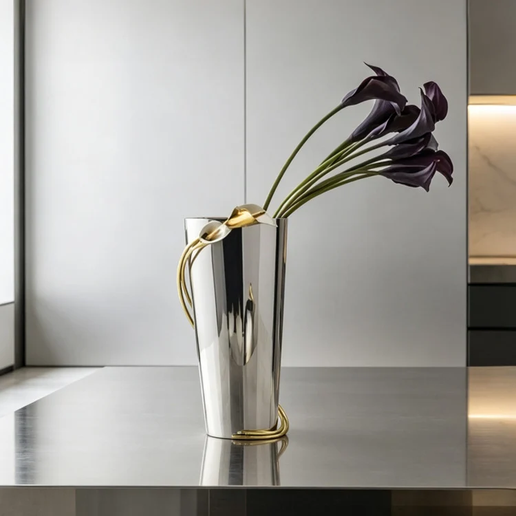 Elegante moderne dekorative Vase