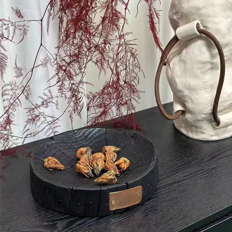 Rustikale handgefertigte dekorative Holz