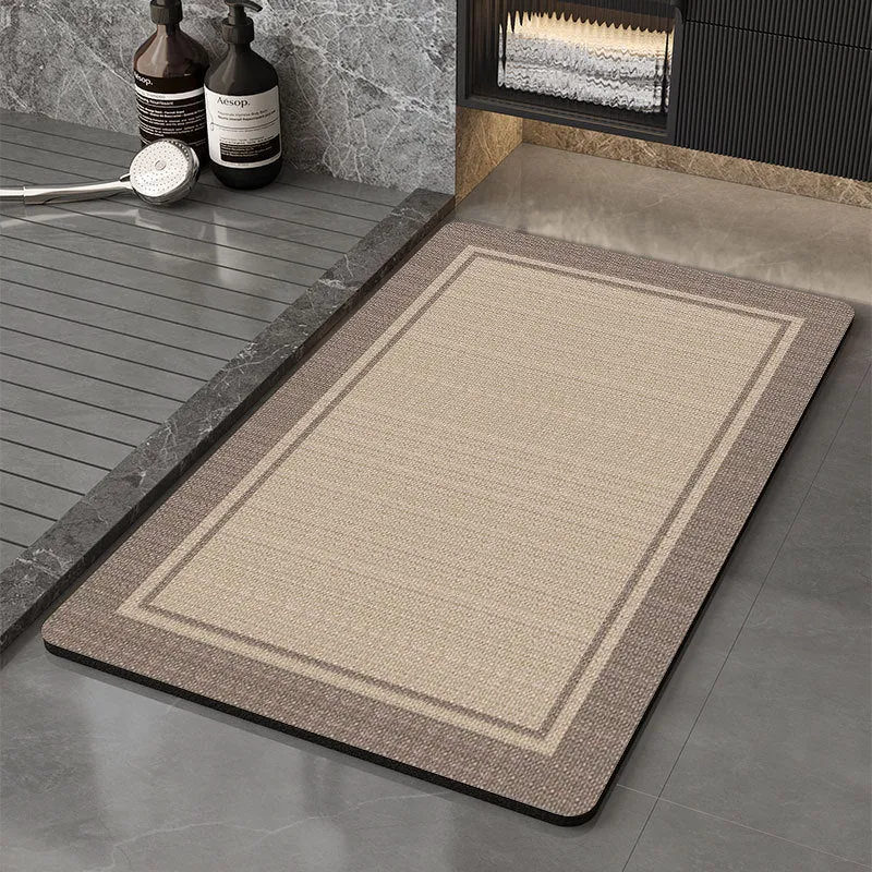 Memory Foam Badmatte mit Blumenmuster