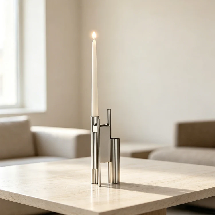 Moderner Minimalistischer Kerzenhalter