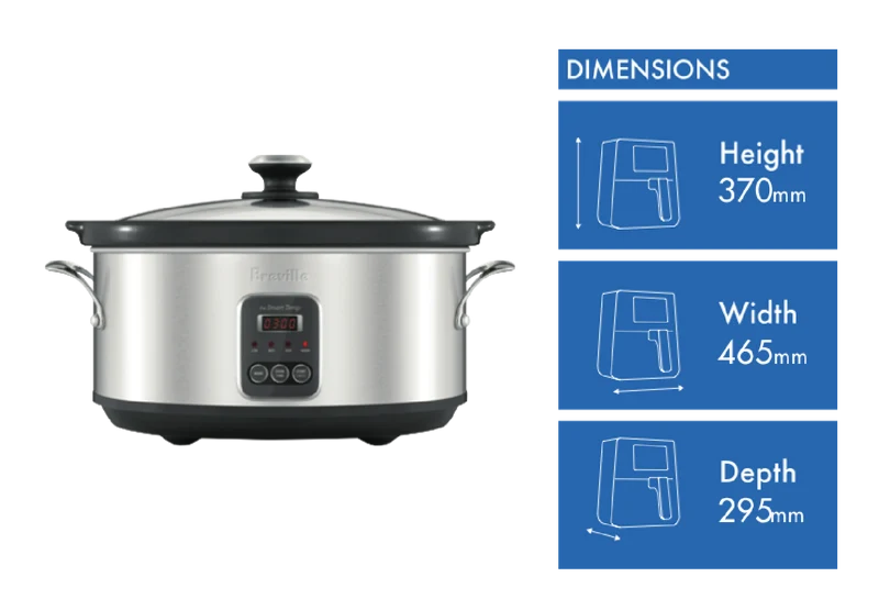 Breville The Smart Temp 6L Slow Cooker