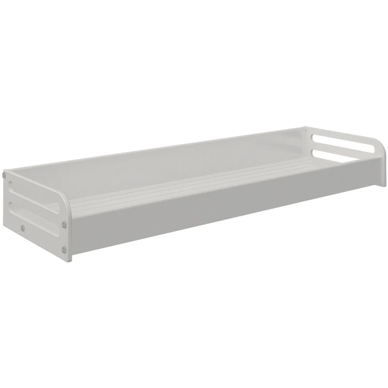Wandmontiertes Küchenregal aus Aluminium ohne Bohren