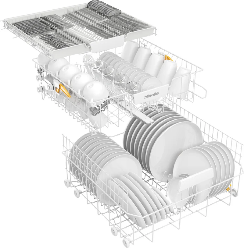 Miele 60cm Built-Under Dishwasher with QuickPowerWash CleanSteel