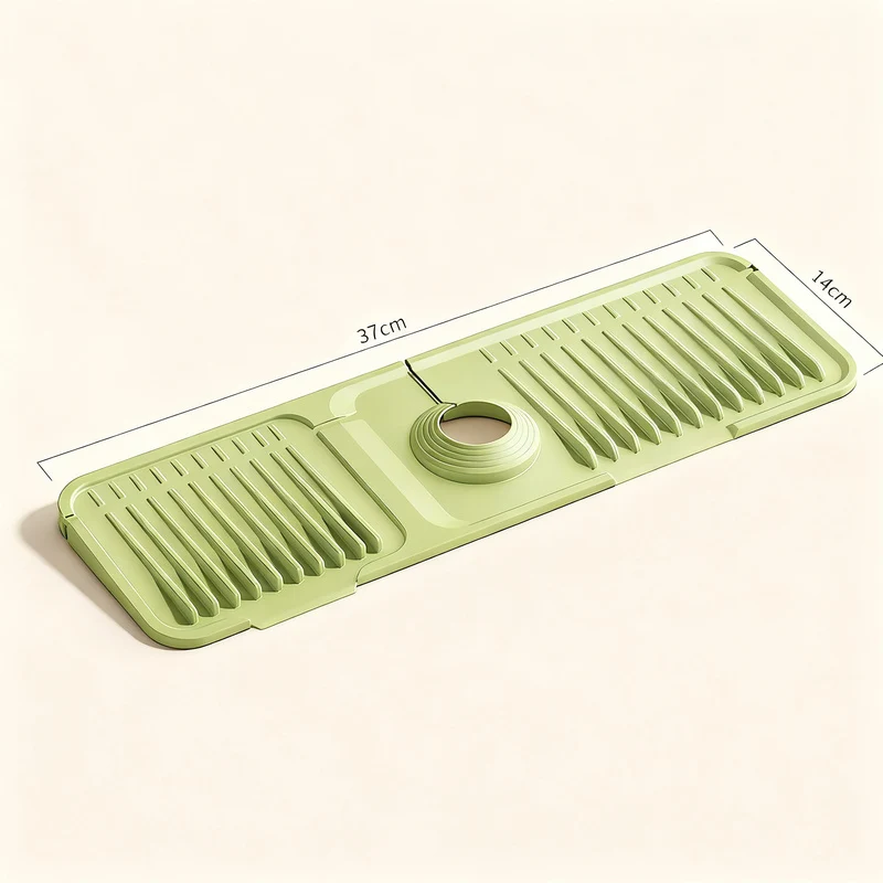 Silikon-Abtropfmatte für Wasserhahn