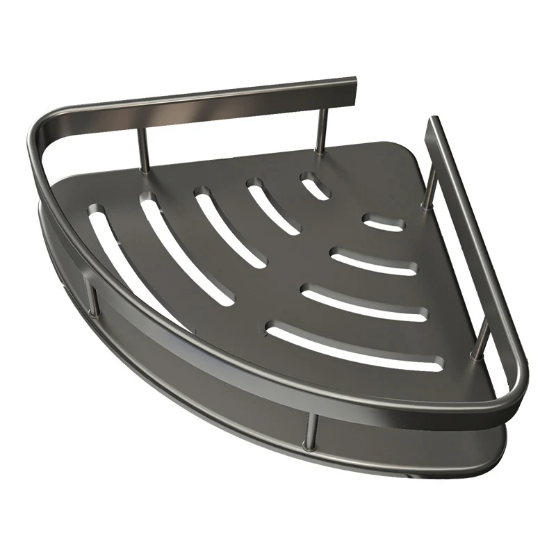 Badezimmer-Eckkorb aus Aluminium