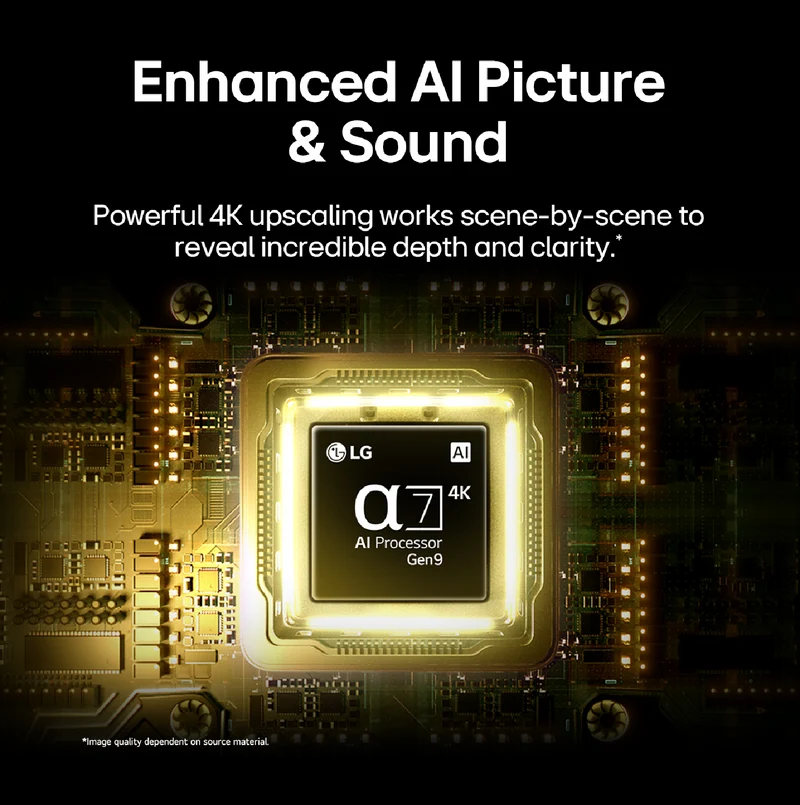 LG 75" QNED70B AI Mini LED 4K Smart TV 2026