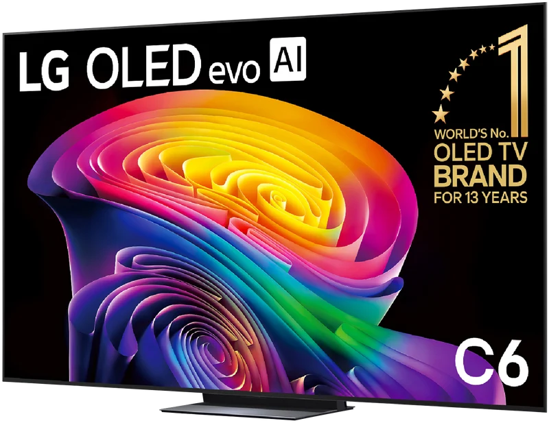 LG 83" OLED EVO AI C6 4K Smart TV 2026