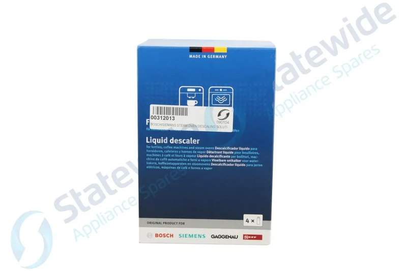 BOSCH/NEFF/SIEMENS STEAM Oven DESCALING (DESCALER) SOLUTION(4 Pack)-Genuine