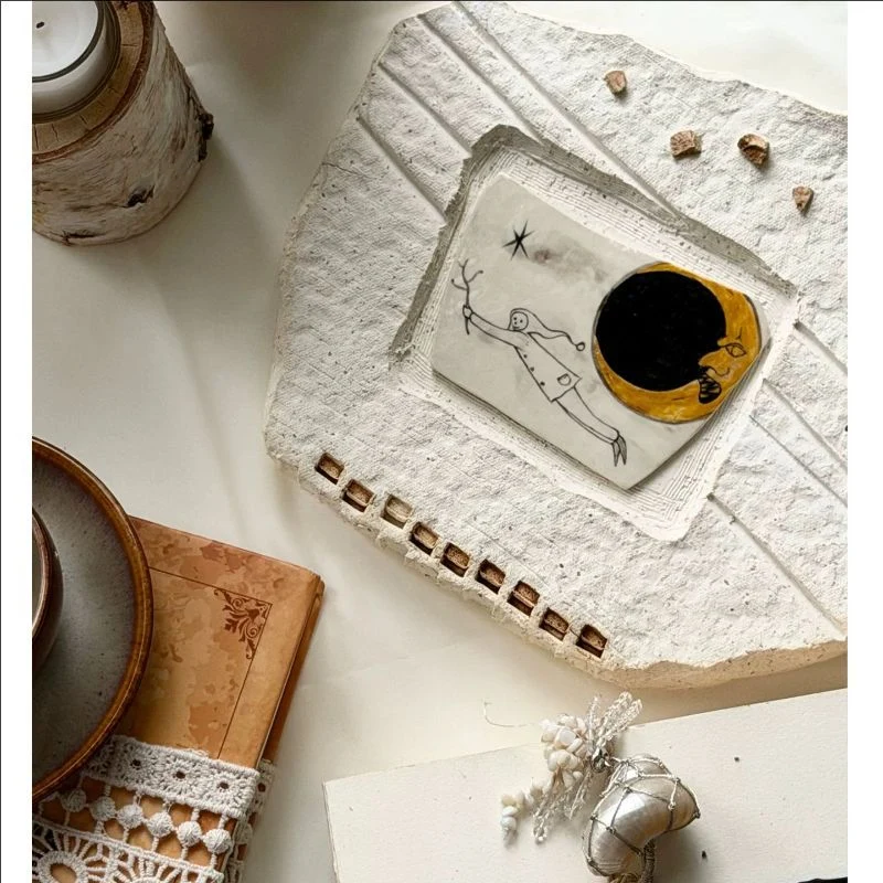 Stilvolles Marmor Kaffeetassen-Set