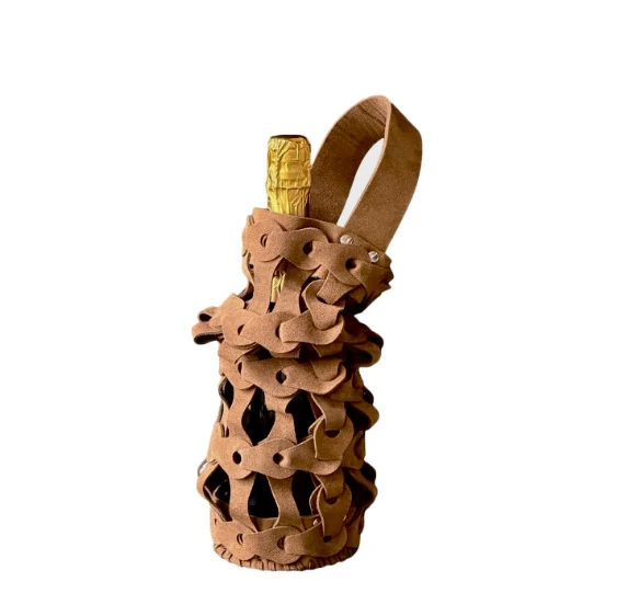 Skulpturale Dekorative Halskettenvase