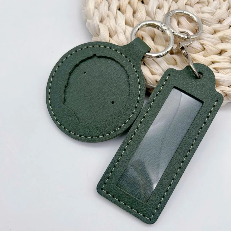 Personalisierter Leder-Schlüsselanhänger Karnz