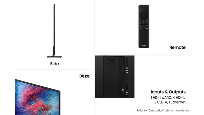 Samsung 85" MICRO RGB R95H 4K Smart AI TV 2026