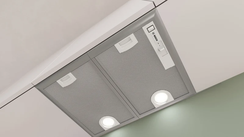 Bosch Series 4, 53cm Integrated Rangehood, Silver Metallic