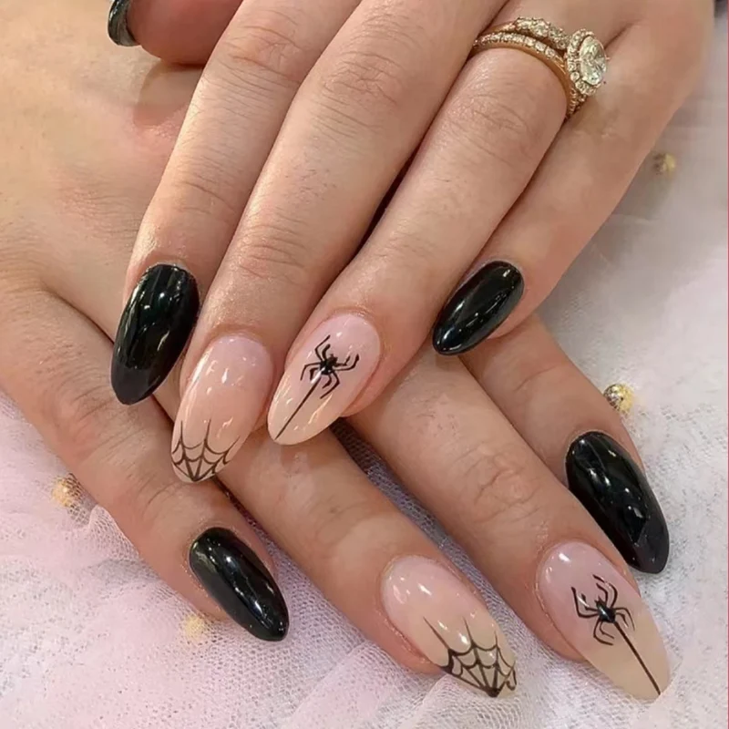 Künstlerisches Halloween-Themen Nagelkunst Set Karnz
