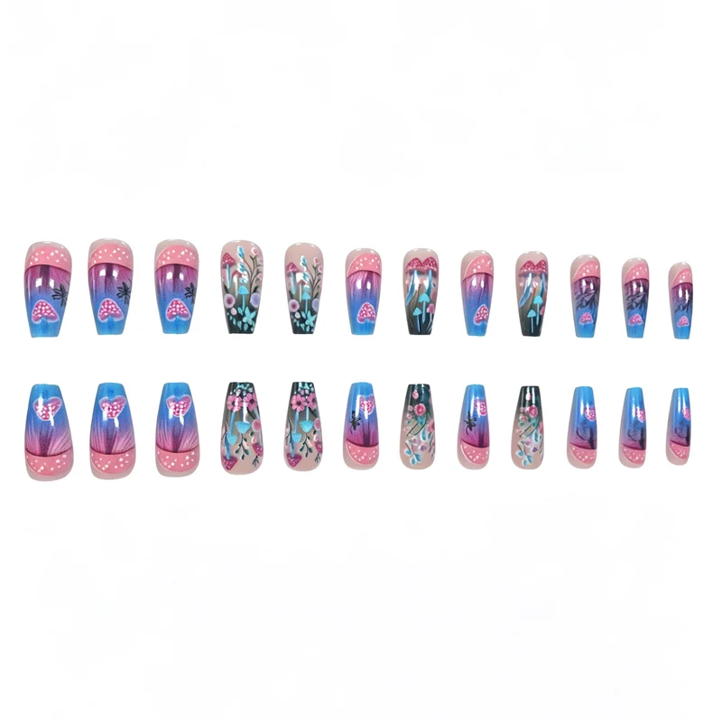 Künstlerisches Gel-Nagelkunst-Enhancements Karnz