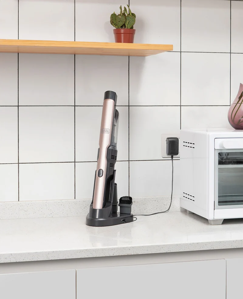 BLACK & DECKER 12V Brushless Hand Vacuum Rose Gold