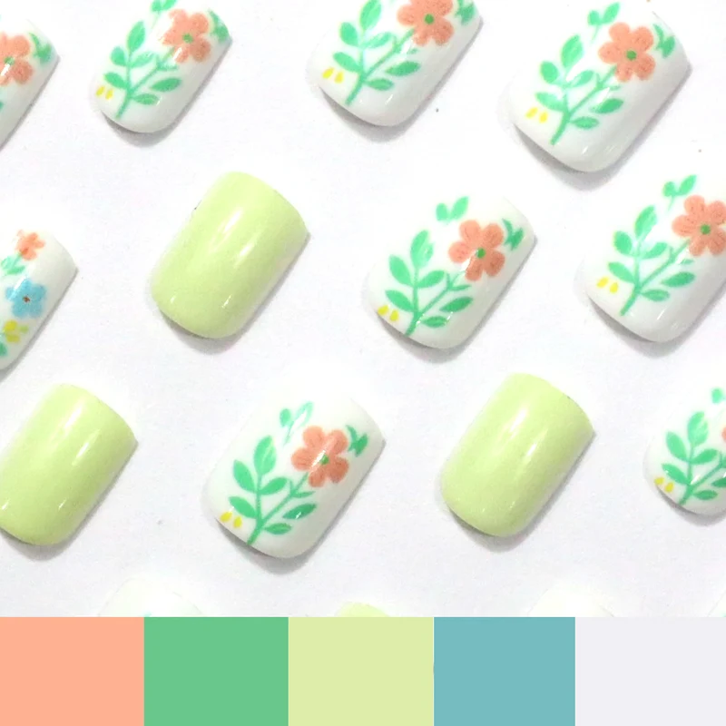 Künstlerische Florale Nagelkunst Karnz 1789915913