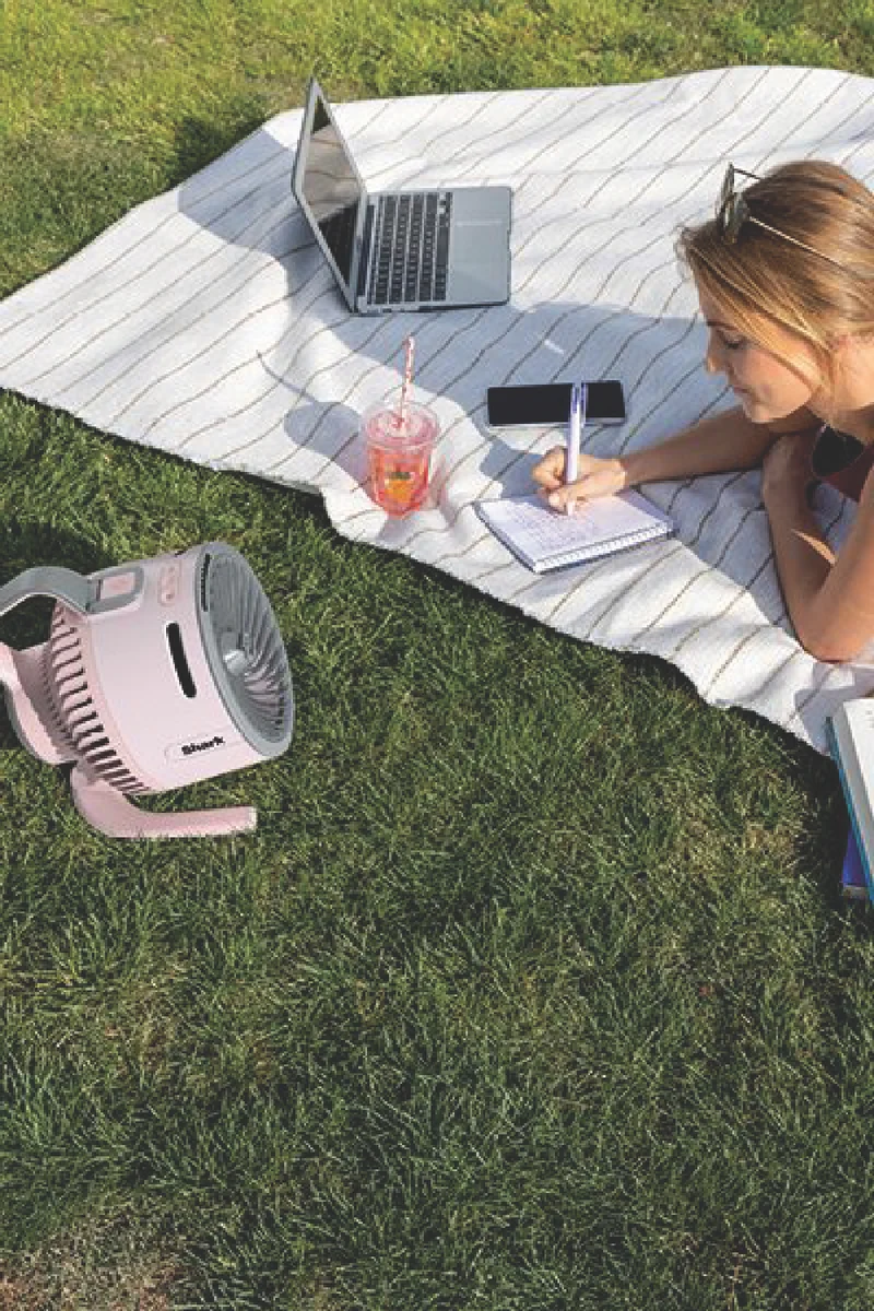 Shark FlexBreeze HydroGo Misting Portable Fan (Quartz)