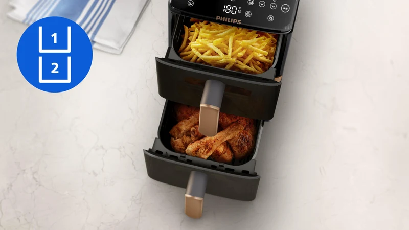 Philips 4000 Series 10 Litre Double Stack Air Fryer