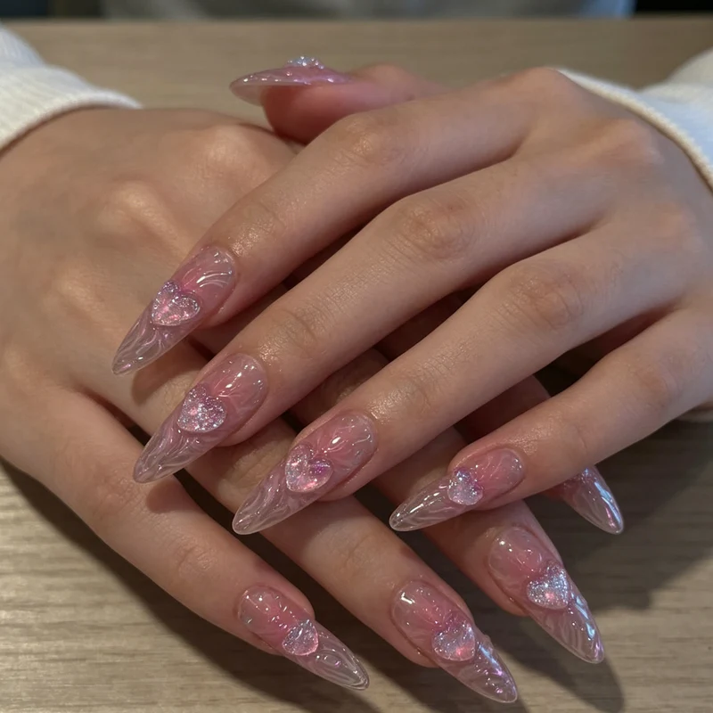 Künstlerische 3D Blumennagelverstärkungen Karnz