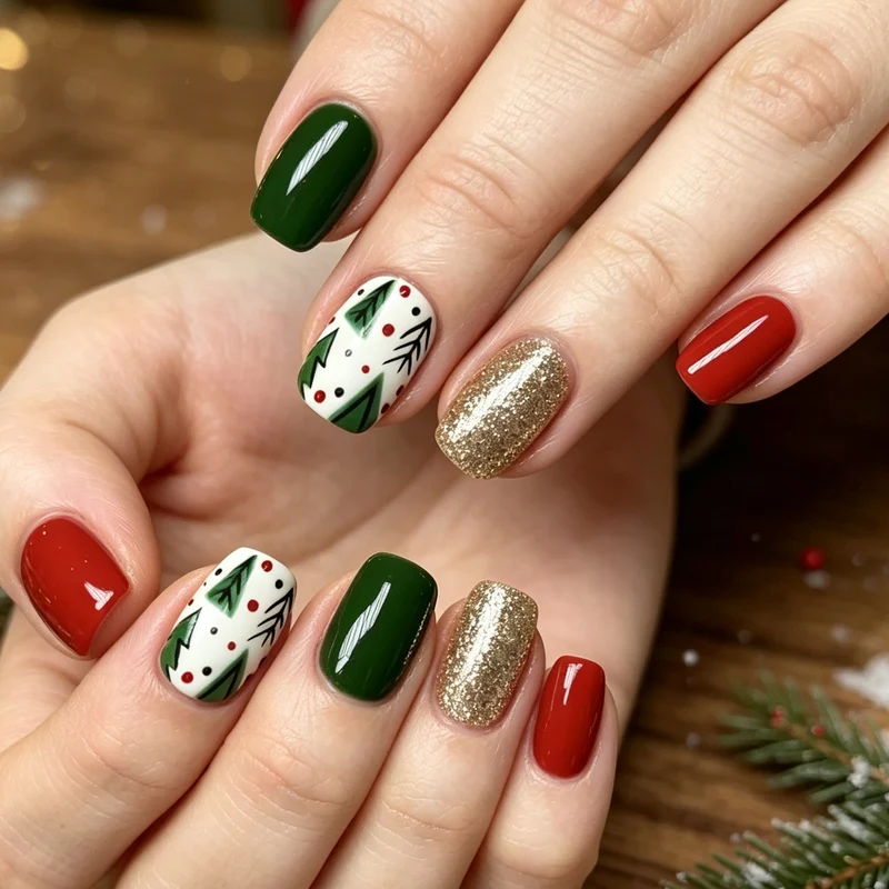Künstlerische Nagelkunst Karnz