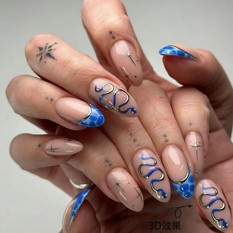 3D Dekorative Nagelkunst Set Karnz