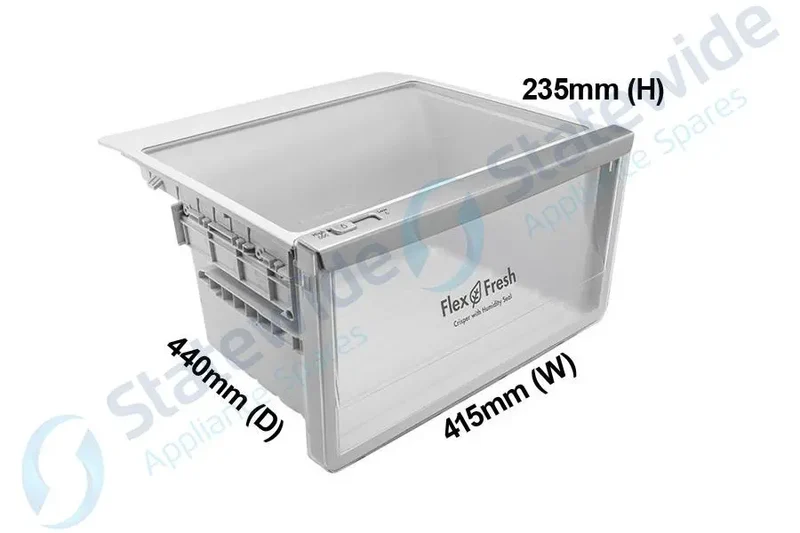 Westinghouse Fridge Lower Crisper Bin - WSE6200SA-Genuine