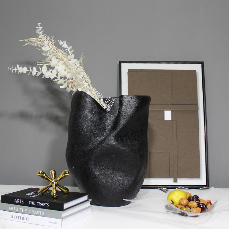 Abstrakte Texturierte Dekorative Vase
