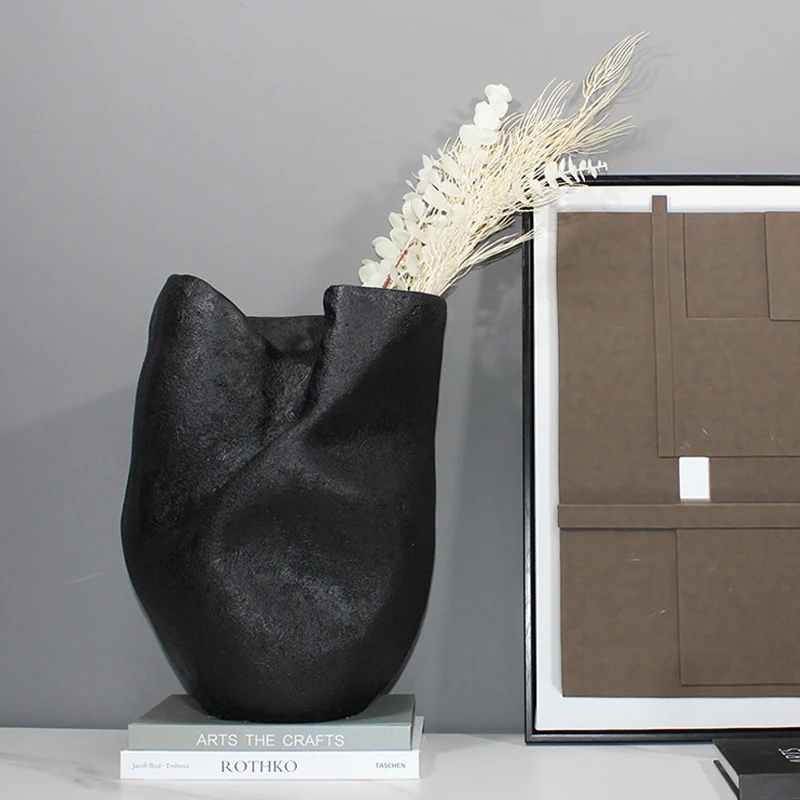 Abstrakte Texturierte Dekorative Vase