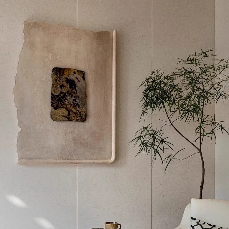 Dekorative abstrakte Kunstplatte