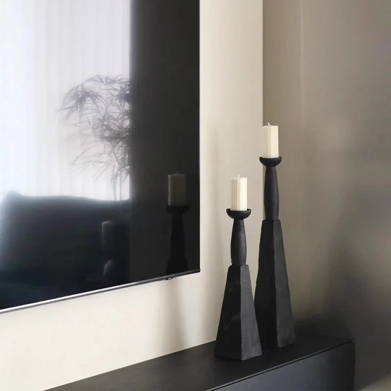 Modern minimalist Kerzenhalter Set